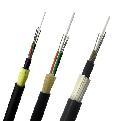 Aerial Installing ADSS Fiber Optic Cable 100m 200m 300m Span 96 Fibers