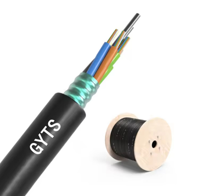GYTA GYTS Kabel optik saluran berantai tabung longgar lampu lapis baja mode tunggal G652D