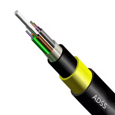 Single / Double Jacket ADSS Optical Fiber Cable Outdoor Aerial Cable