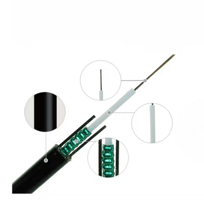 OUTDOOR FIBER OPTIC CABLE OVERHEAD ARMORED  GYXTW 2 4 6 8 12 24 CORE SINGLE MODE