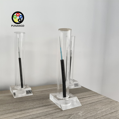 fiber optik kablo GYFXTY tek modlu çift PFR kuvveti üyesi yükseklik kalitesi