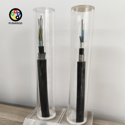 Direct Buried Cable LZSH Sheath  Fiber Optic Flame Retardant For Communications
