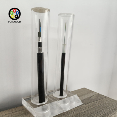 Fiber Optic Direct Buried Cable Metallic Strength Member Armored Communication