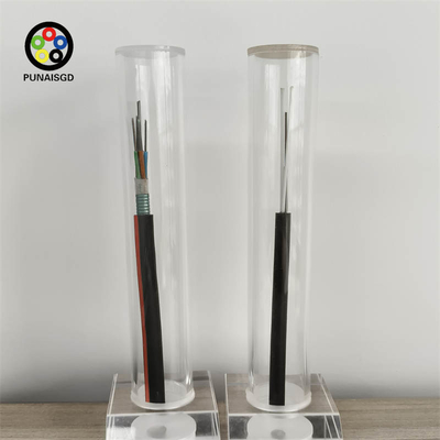 ASU Outdoor Fiber Optic Cable Aerial Self Supporting With FRP Strength Member