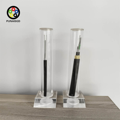 Aerial ASU Fiber Optic Cable Non Metallic FRP Strength Member Outdoor