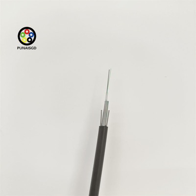 Steel Tape Armoured Aerial GYXTW Fiber Optic Cable 4 12 Cores G652D