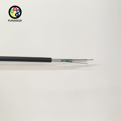 Ourdoor GYTA Fiber Optic Cable Single Mode Cable Drum 1km