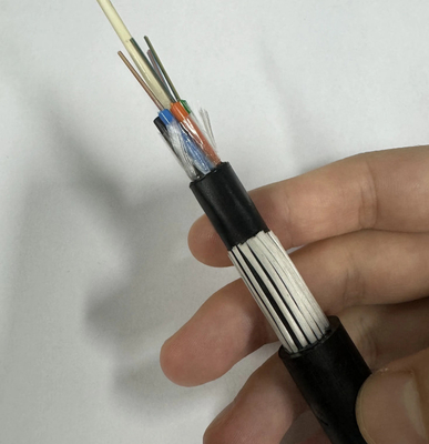 Anti Rodent Fiber Optic Cable GYFTY63 24 Cores Non-Metallic Strength Member Cable Rat-Roof