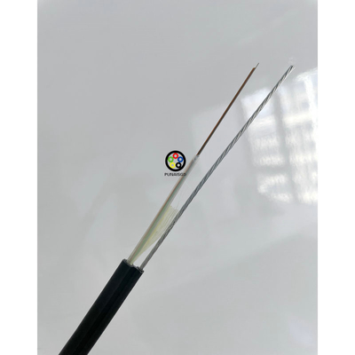 Aerial Figure 8 Fiber Optic Cable 6 Core Small Figure 8 Self-Support Armoured (1x7) Fiber SM G.652.D