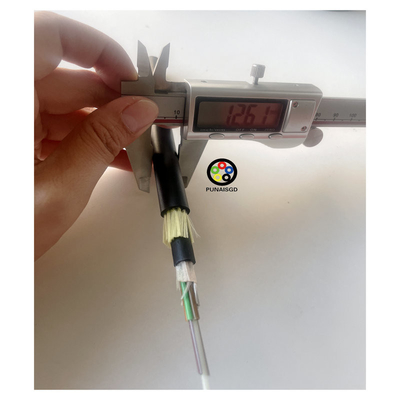 ADSS Fiber Optic Cable  6 8 12 24 48 Core G652d Single Mode Loose Tube Adss Optical Fiber Cable