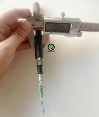Anti Rodent Underwater Fiber Optic Cable OEM GYTA53+33 24 48 96 144 Core Double Steel Wire Armored Submarine Fiber Optical Cable