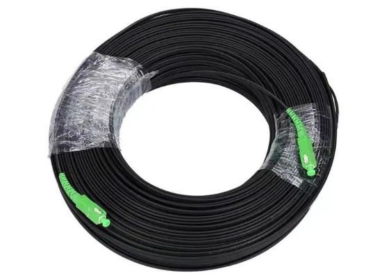 FTTH পণ্য অপটিক্যাল ক্যাবল FTTH স্ব-সমর্থন GJYXCH ইনডোর একক-মোড ফাইবার 12 4 কোর