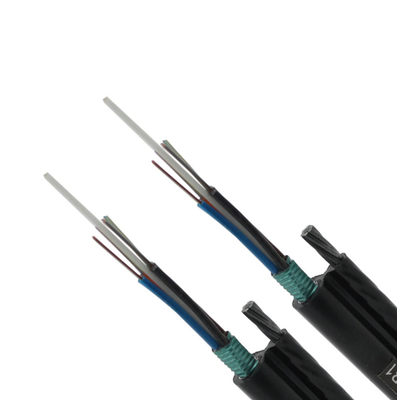 বায়ু চিত্র 8 ফাইবার অপটিক ক্যাবল G652D GYTC8S ক্যাবল ফাইবার অপটিক আউটডোর বায়ু চিত্র 8 ইস্পাত টেপ সঙ্গে