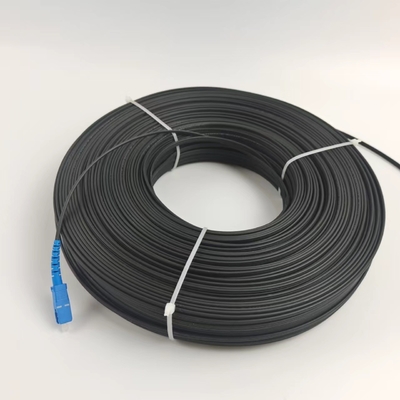 FTTH পণ্য SC/UPC ড্রপ ফাইবার অপটিক প্যাচ কর্ড / বর্মযুক্ত প্যাচ কর্ড / ড্রপ ক্যাবল প্যাচ কর্ড