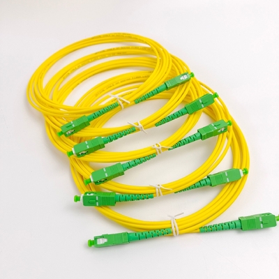 FTTH অপটিক্যাল প্যাচ কর্ড Lc ড্রপ ক্যাবল প্যাচ কর্ড সংযোগকারী Lc Apc Upc সহ