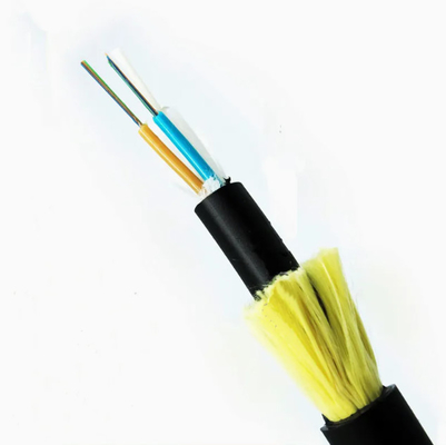 Adss Kabel Serat Optik 6 hingga 144 Inti ADSS Kabel Serat Optik Semua Dielektrik yang Mendukung Sendiri Produsen
