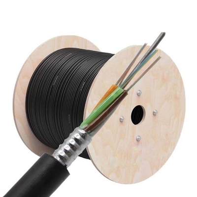 Duct Cable Outdoor Fiber Optic Cable Single Mode GYTS Stranded Loose Tube 24 48 96 144 Core