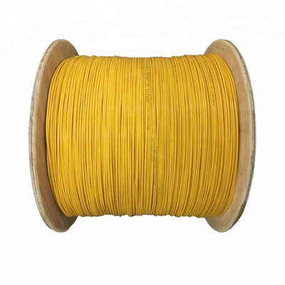 Binnenvezeloptische kabel 24cores UL Gepantserde binnenvezeloptische kabel GJPFJH 6B6 0.9mm 12 Strand